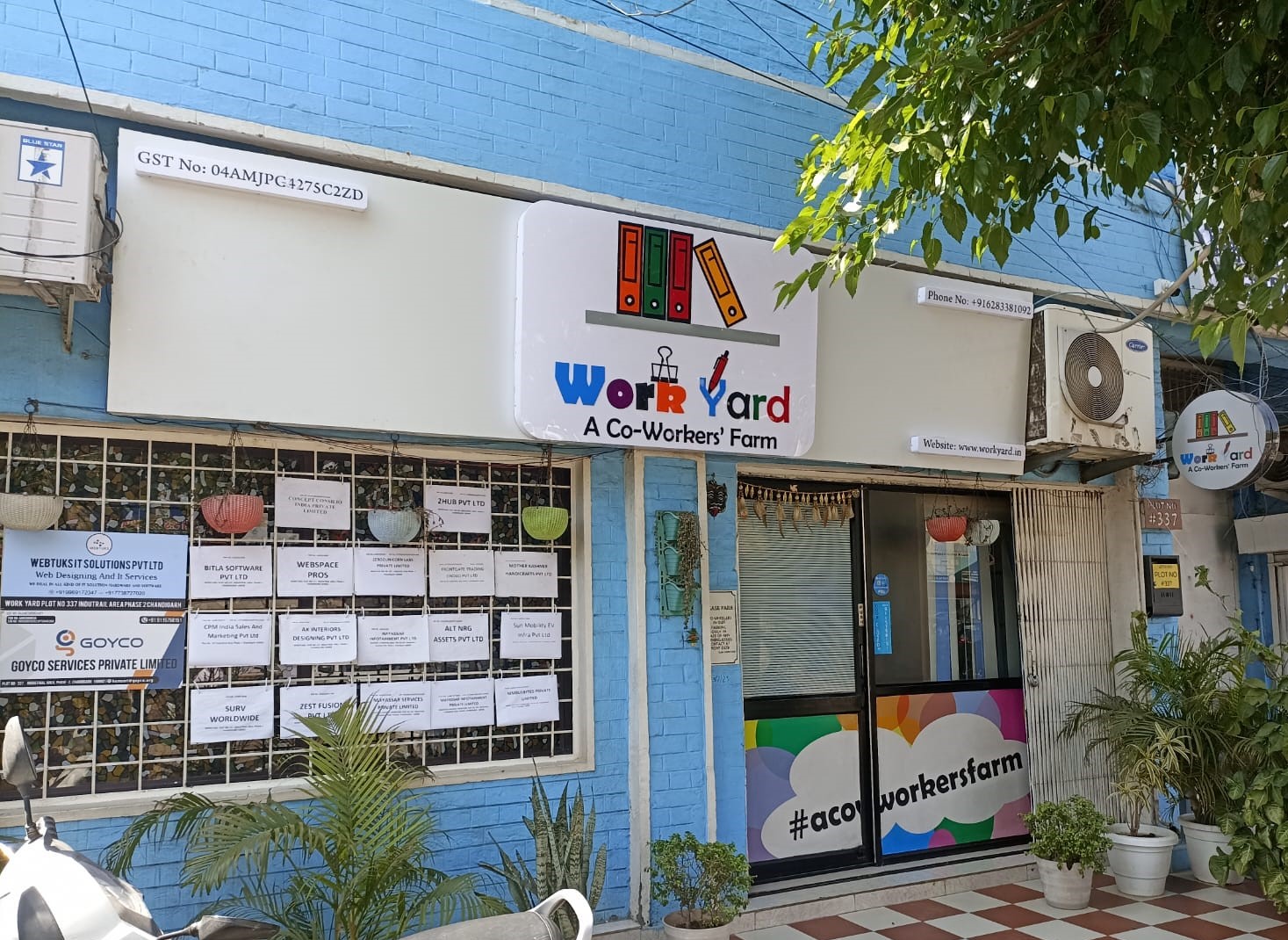 WorkYard Coworking Space in Chandigarh: Where Productivity Meets Comfort